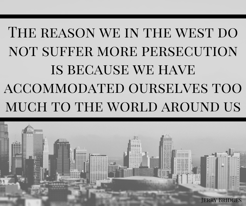 Are We Too Much Like The World?