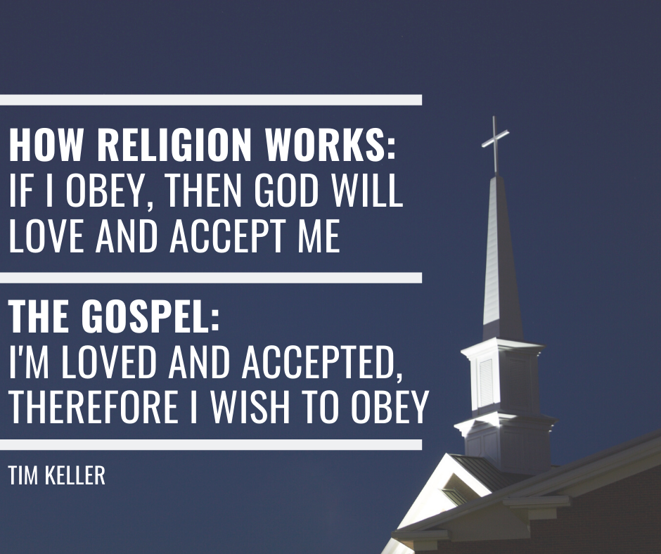 Religion vs. The Gospel
