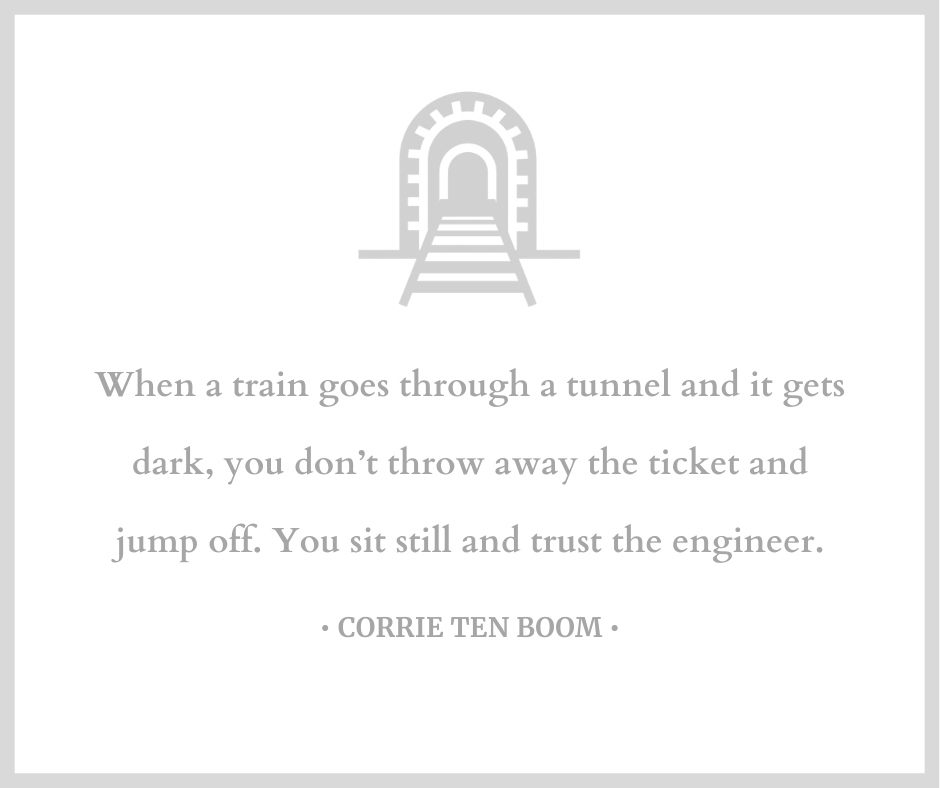 When A Train Goes Through A Tunnel…
