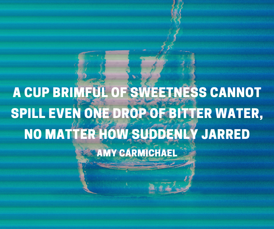 A Cup Brimful Of Sweetness Cannot Spill…