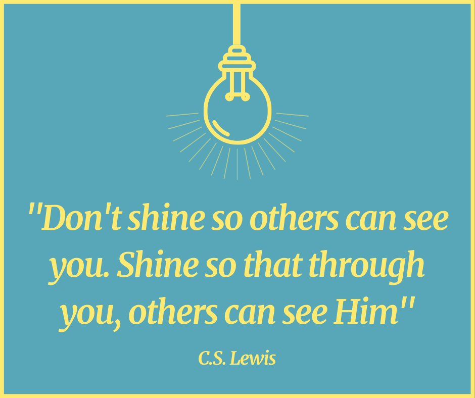 Don’t Shine So Others Can…