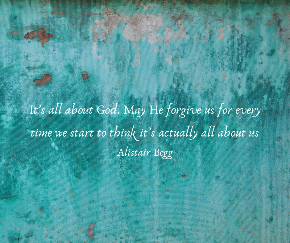 It’s All About God