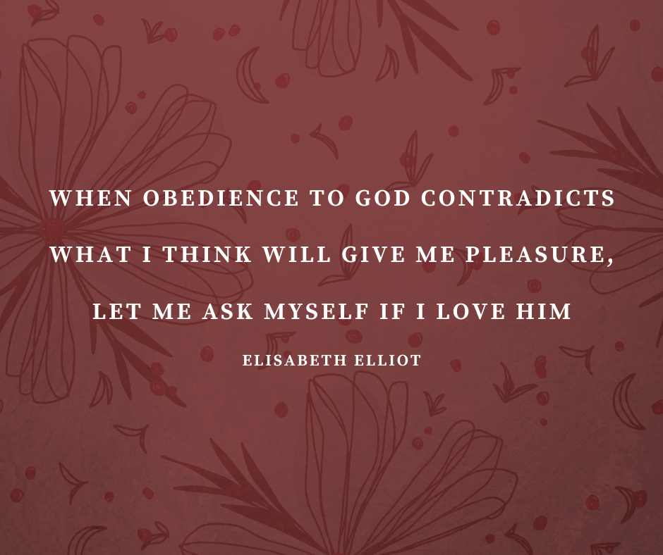 When Obedience To God…