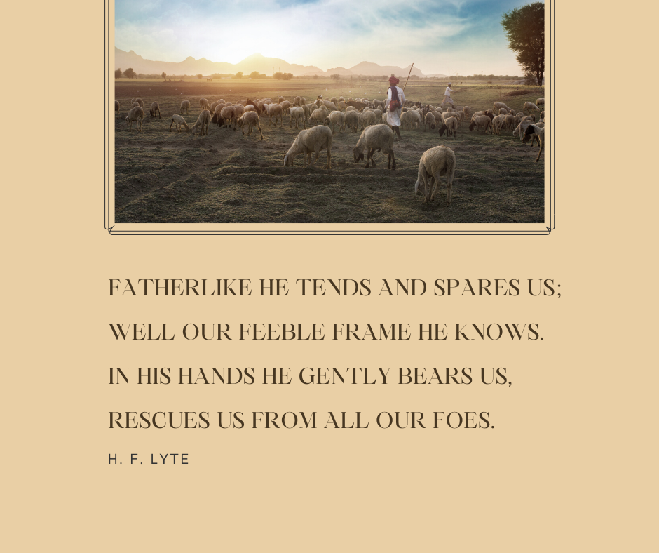 Fatherlike He Tends…