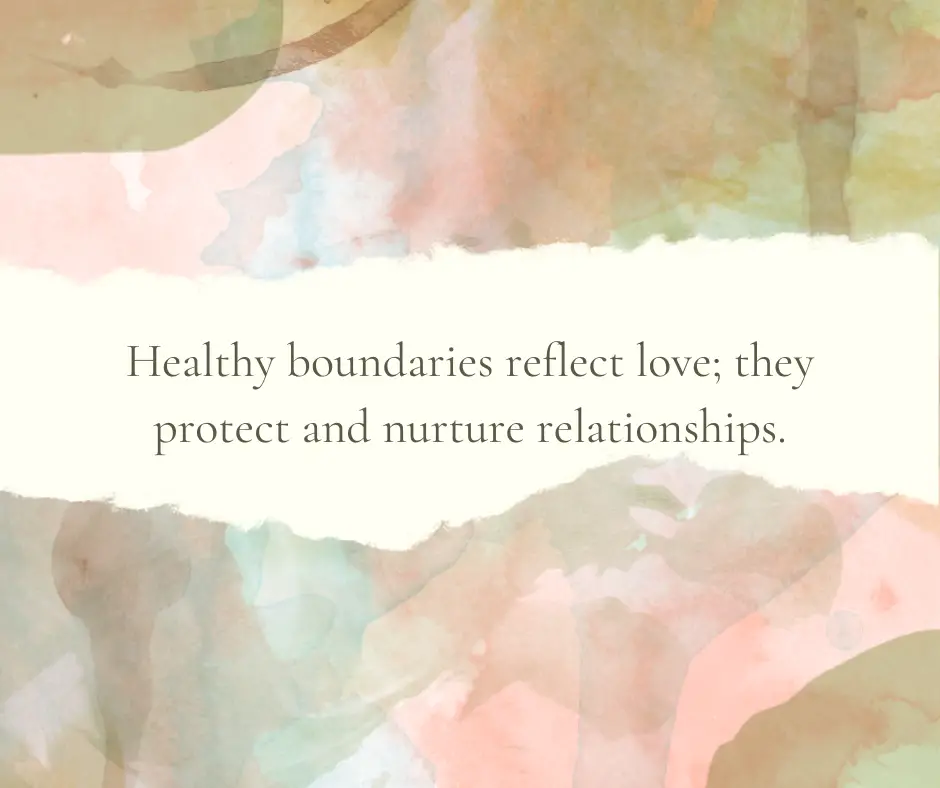 Healthy Boundaries