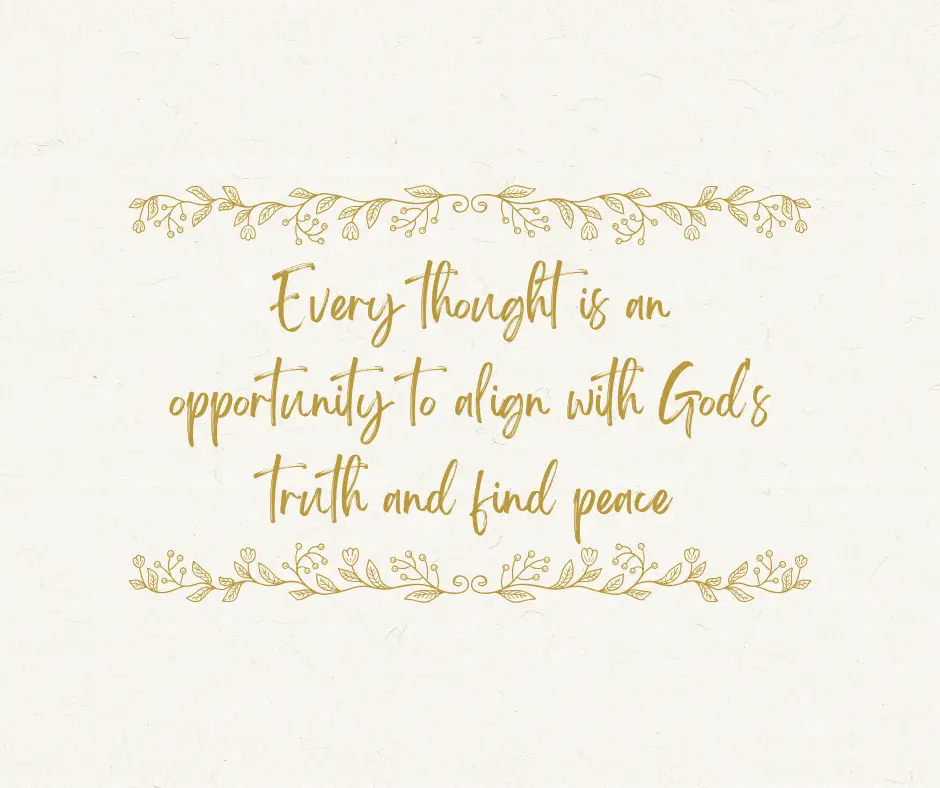 Align with God’s Truth and Find Peace