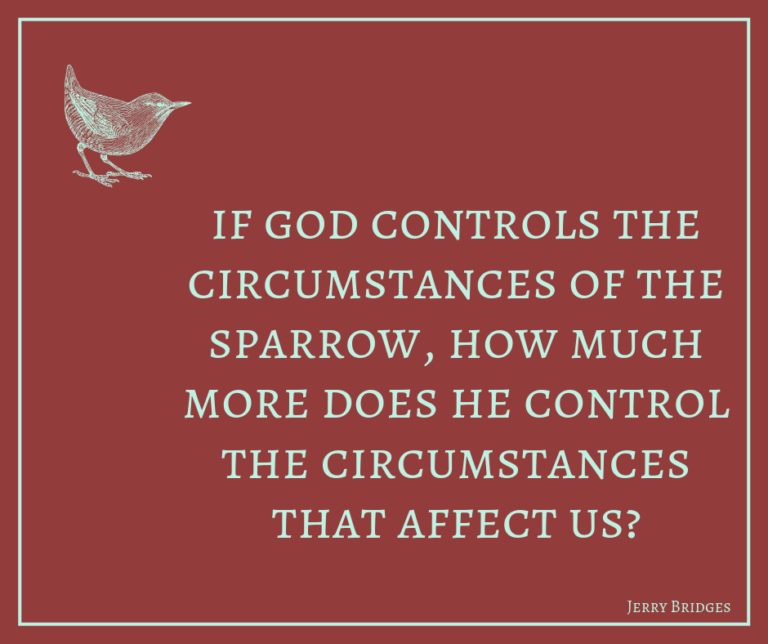You Can Rest in God’s Control