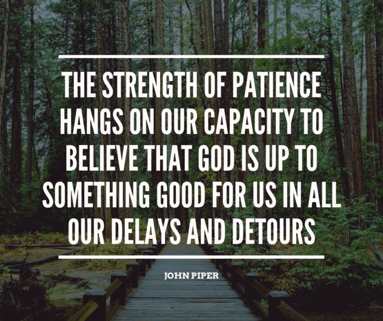 Patience in Delays and Detours