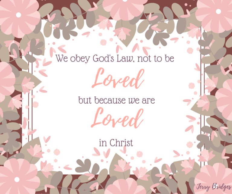 We Obey Because We Are Loved