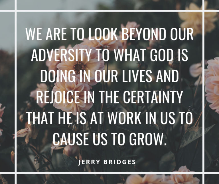 Looking Beyond our Adversity