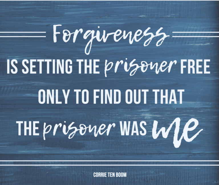 Forgiveness is Being Set Free