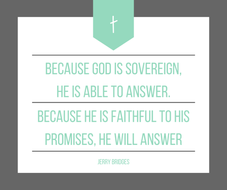 God is Sovereign and Faithful