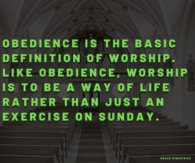 Worship is a Way of Life