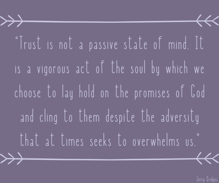 Trust Is Not A Passive State Of Mind