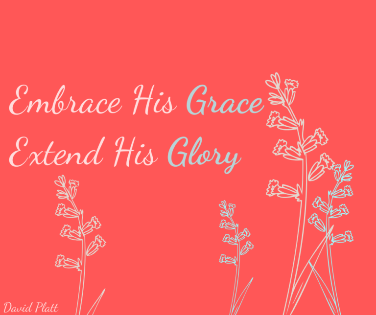 Embrace His Grace