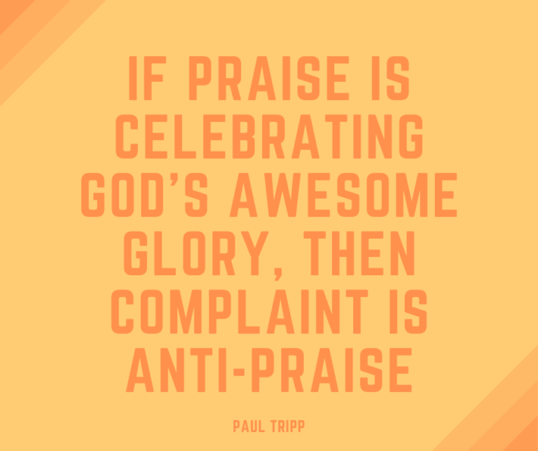 Praise Is Celebrating God’s Awesome Glory