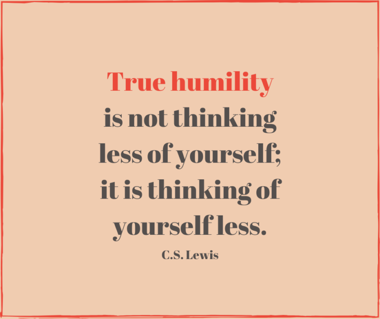 True Humility