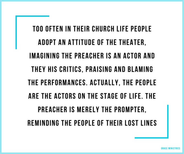 Too Often In Their Church Life…