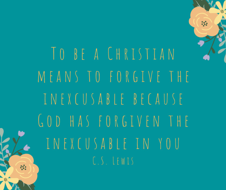 To Be A Christian…