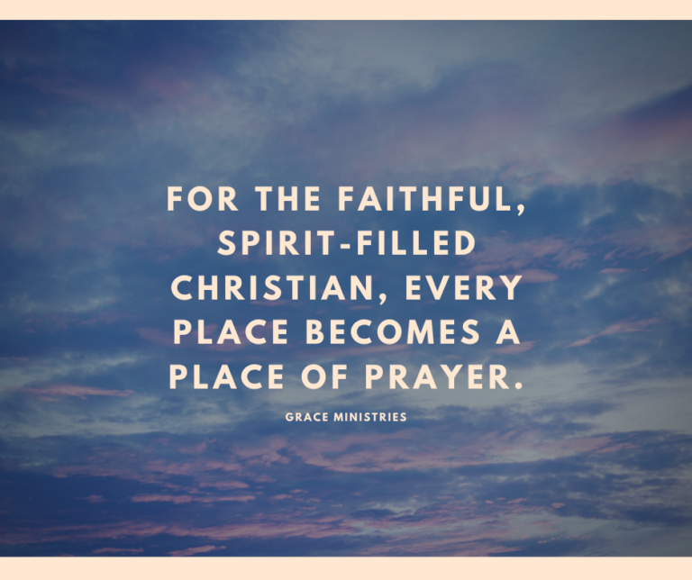 For The Faithful Spirit-Filled Christian…