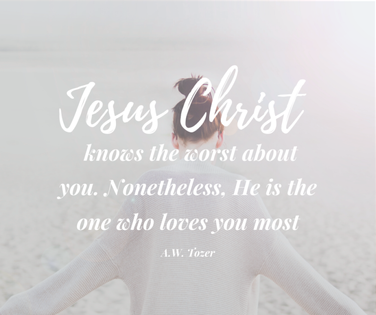 Jesus Christ Knows…