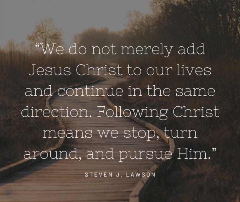 We Do Not Merely Add Jesus…