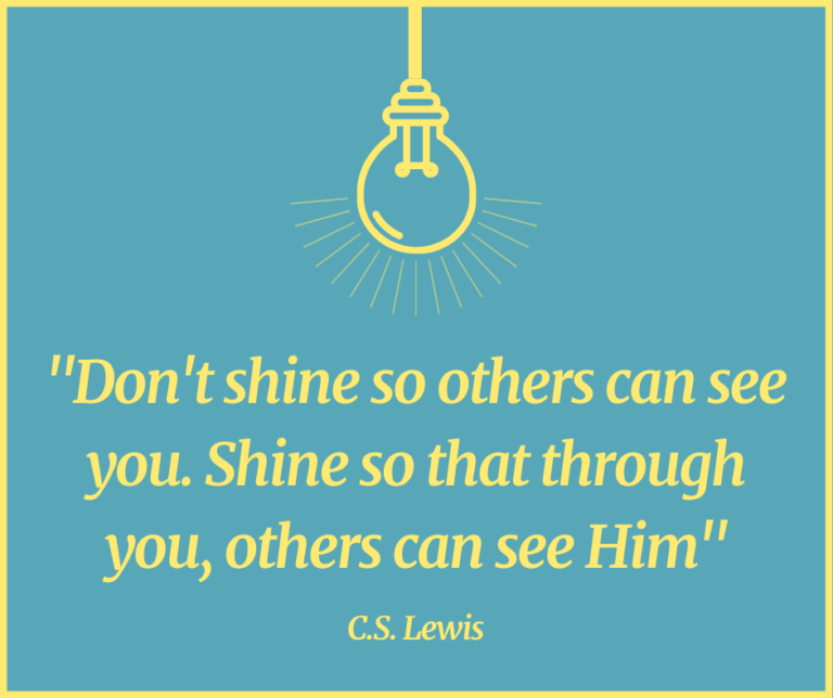 Don’t Shine So Others Can…