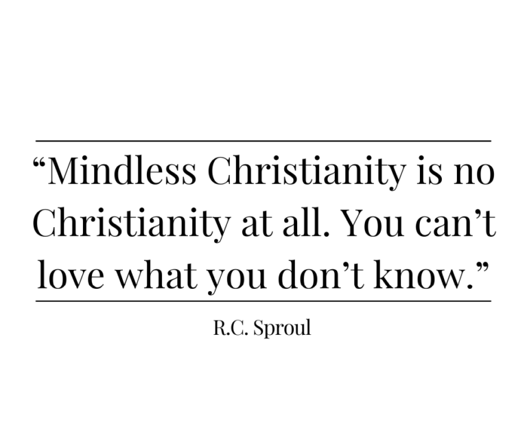 Mindless Christianity Is…