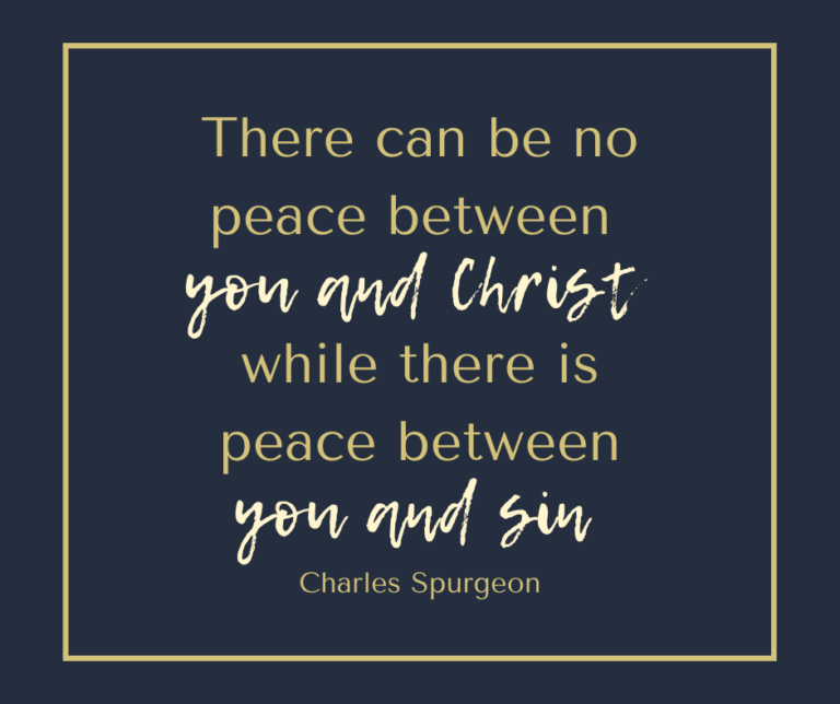 There Can Be No Peace…