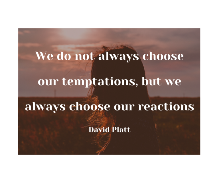 We Do Not Always Choose…