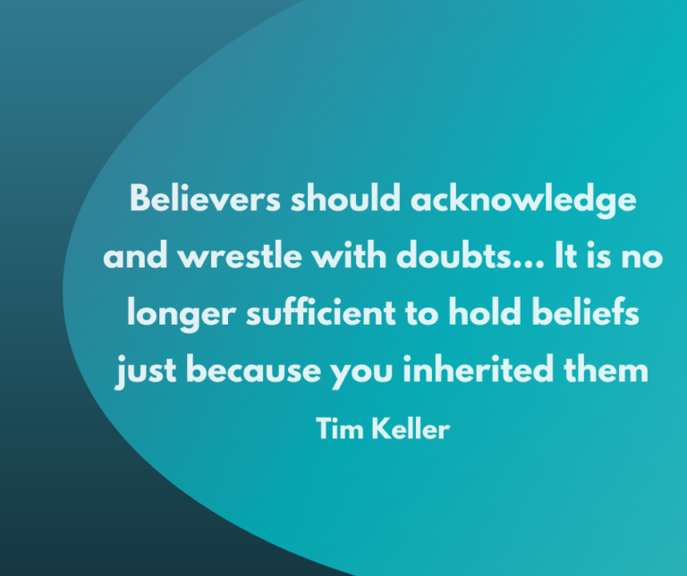 Believers Should Acknowledge…