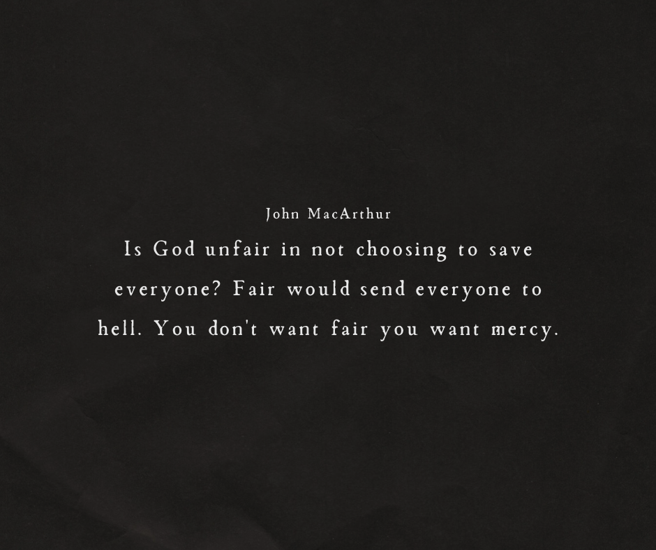 Is God Unfair…