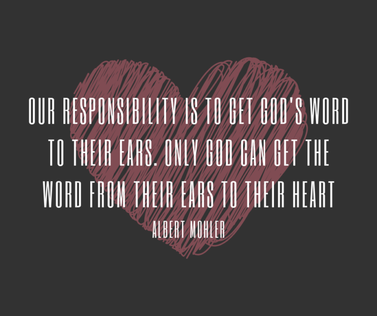 Our Responsibility Is To…