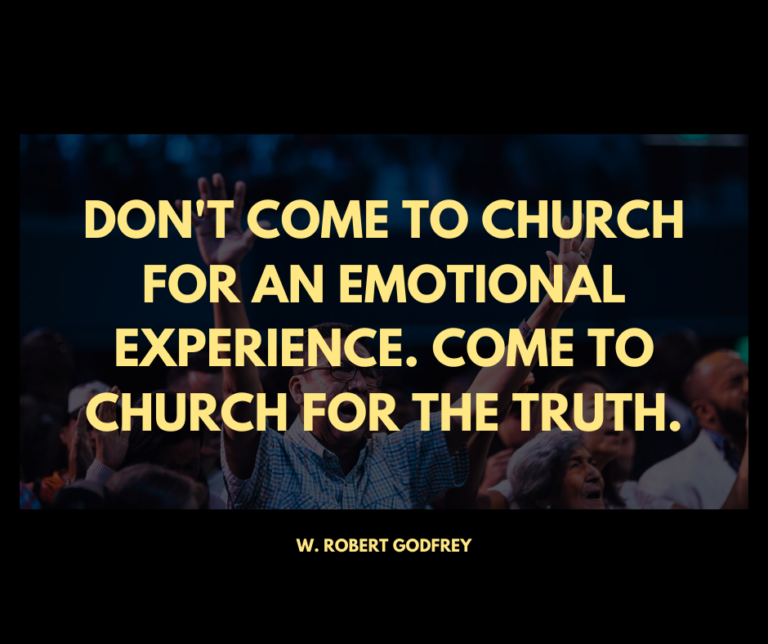 Don’t Come To Church…
