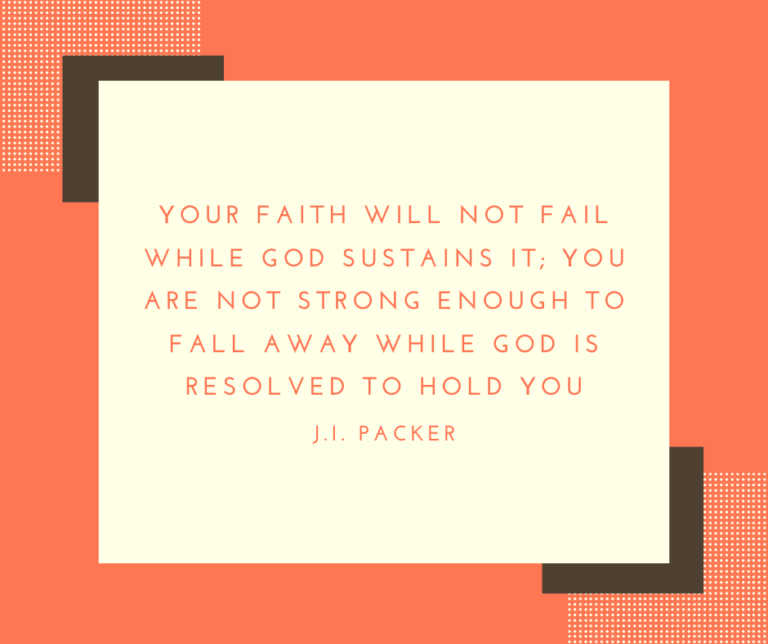 Your Faith Will Not Fail…