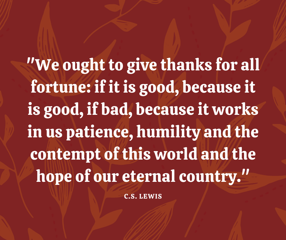 We Ought To Give…
