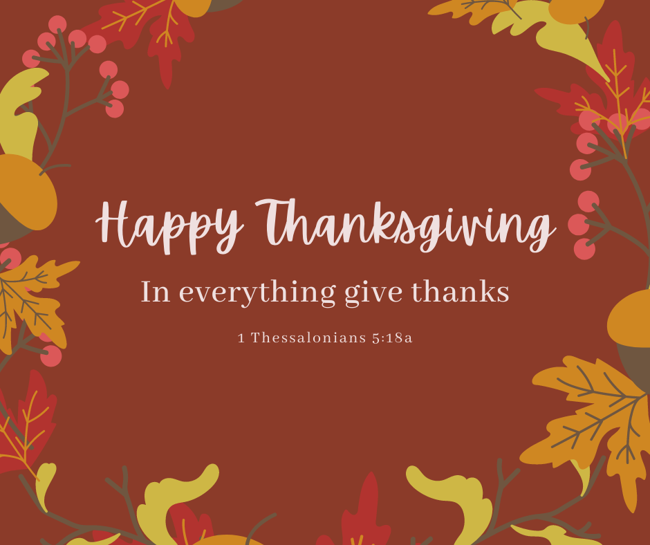 Happy Thanksgiving!