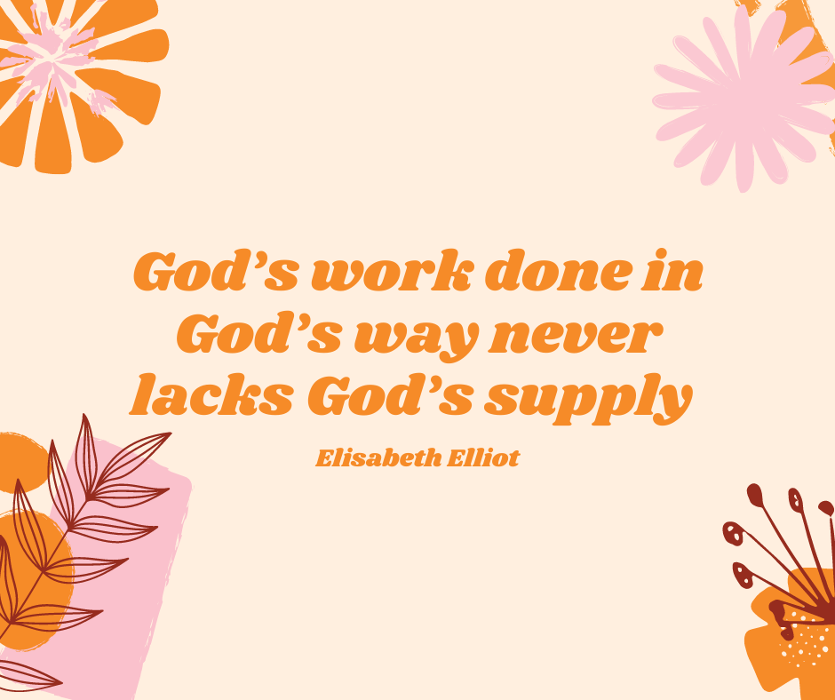 God’s Work…