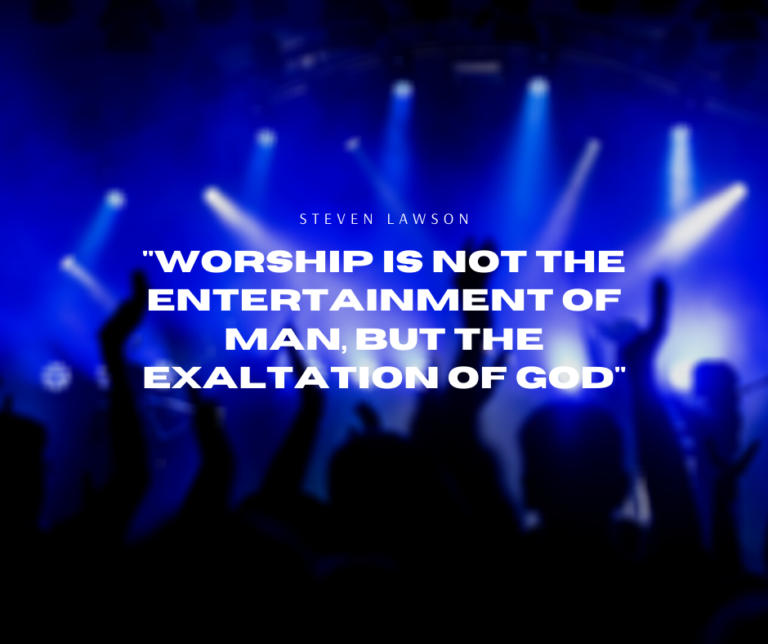 Worship Is Not…