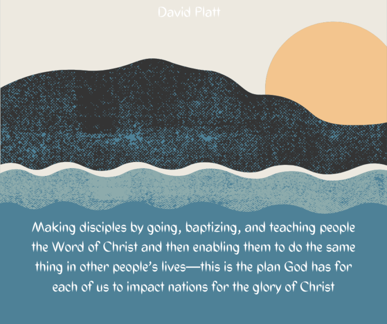 Making Disciples By…