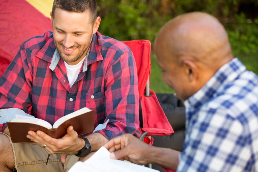 Men in a Bible study