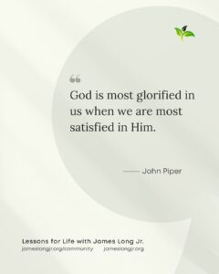 satisfaction in God